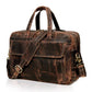 American Brown Leather Briefcase Bag Cute