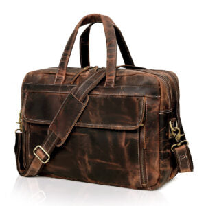 American Brown Leather Briefcase Bag Cute