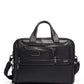 American Expandable Organizer Leather Laptop Bag