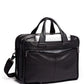 American Expandable Organizer Leather Laptop Bag