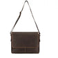 Richmond Messenger Dark Brown Leather Bag