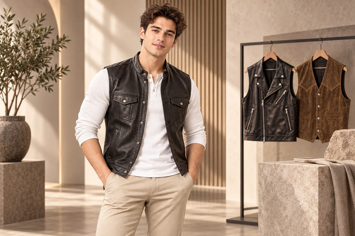 Leather Vests